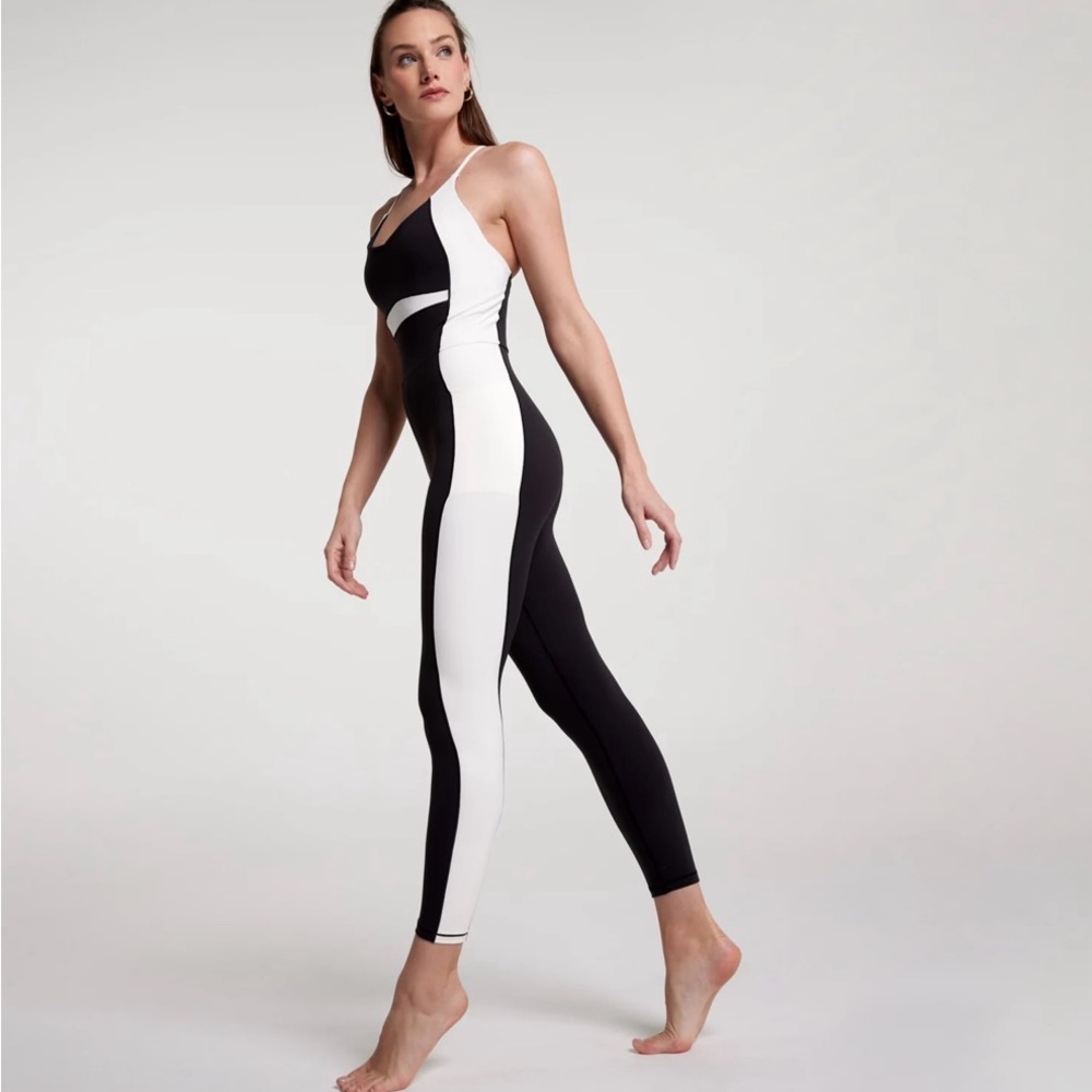 CALIA by Carrie Underwood Black and White Jumpsuit - Picture 4 of 7